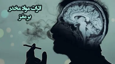 تاثیر اعتیاد بر مغز